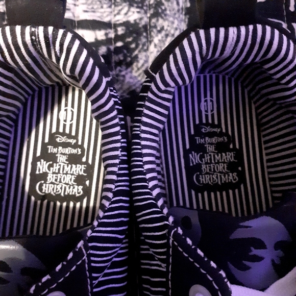 Noghtmare before Christmas shoes "glow in the dark". womens 11 - Picture 5 of 7